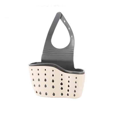 Küche Waschbecken Halter Hängen Ablauf Korb Einstellbare Seife Schwamm Regal Organizer Bad Wasserhahn Halter Rack Küche Zubehör