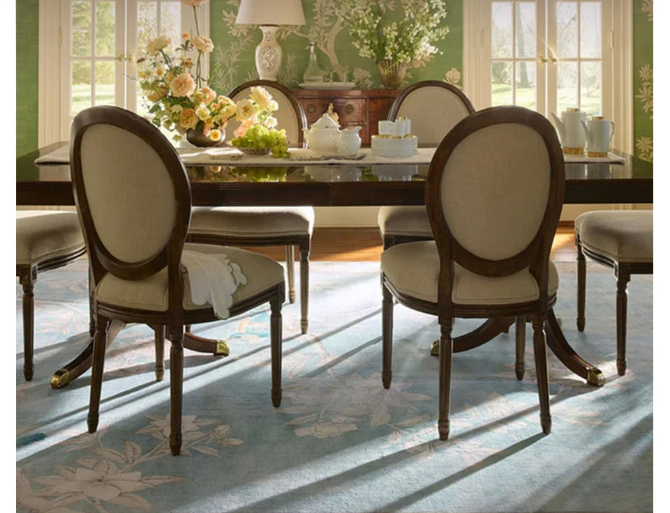 Wohnzimmer Schlafzimmer Teppich Retro Europäischen und Amerikanischen Stil Blau Floral Multi-farbe Boden Matte Luxus Hause Dekoration Bereich Teppiche