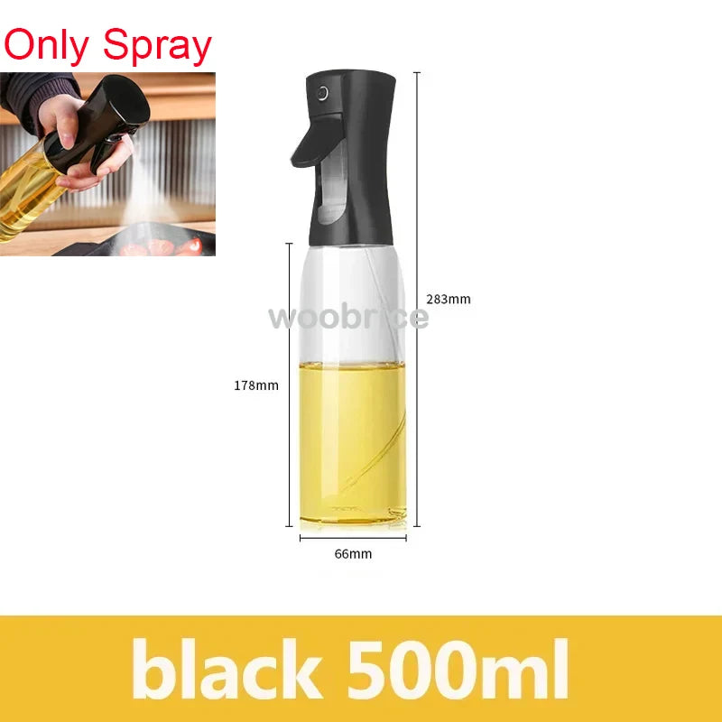 2-in-1-Küchenspray-Ölspender, Ölsprüher, Polierer oder nur Spray für Luftfritteuse, Salat, Grillen, Braten, Kochen, Küchenzubehör