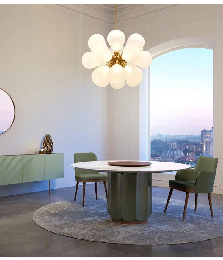 Neue Kinderzimmer Schlafzimmer Designer Glas Kronleuchter Moderne Minimal Wohnzimmer Restaurant Anhänger Lampe Wohnkultur LED Licht