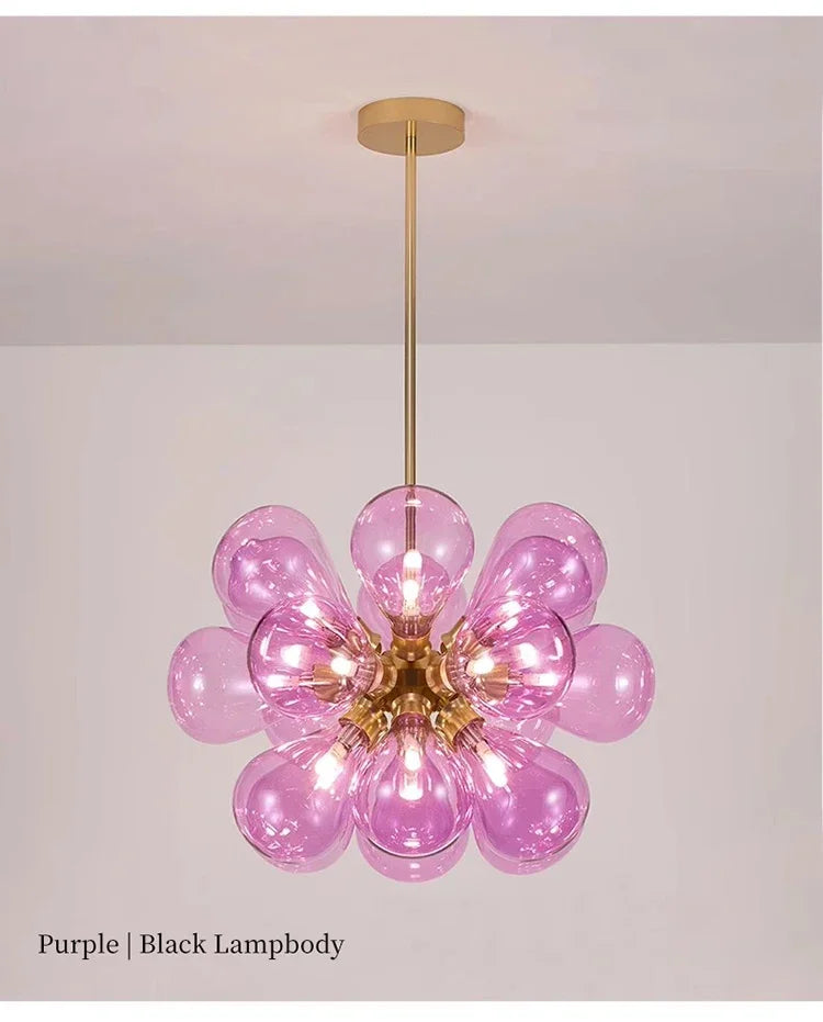 Neue Kinderzimmer Schlafzimmer Designer Glas Kronleuchter Moderne Minimal Wohnzimmer Restaurant Anhänger Lampe Wohnkultur LED Licht