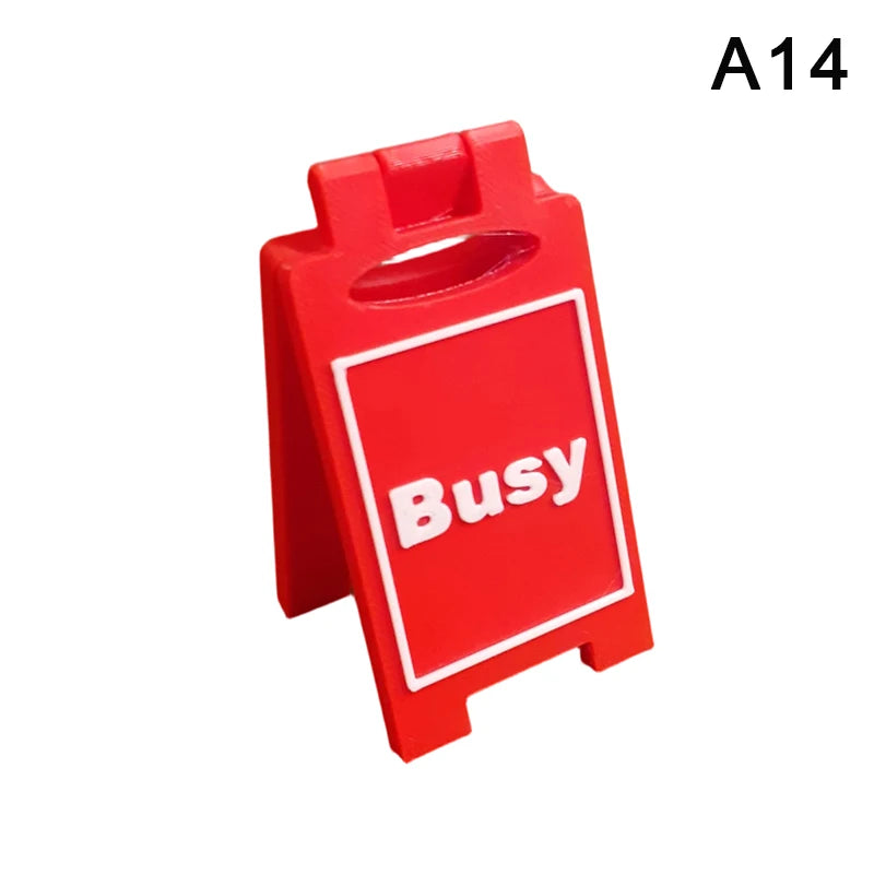 Humorvolles Büro-Schreibtischschild – „Kaffee, dünne Arbeit“ „Busy“ Home Office Desktop-Dekoration Unisex Kollegen-Geschenk, multifunktional