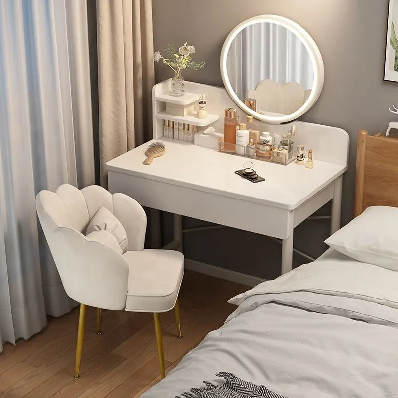 Kommode, Schlafzimmer, einfach, modern, kleine Wohnung, Schminktisch, Schminktisch, Schminktisch, klein, 2025, leicht, luxuriös, neu