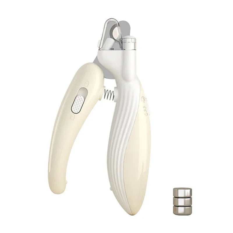 Professioneller Nagelknipser für Haustiere mit LED-Licht, Fellschere für Haustiere, für Hunde, Katzen, kleine Tiere, Pfotennageltrimmer, Heimtierbedarf