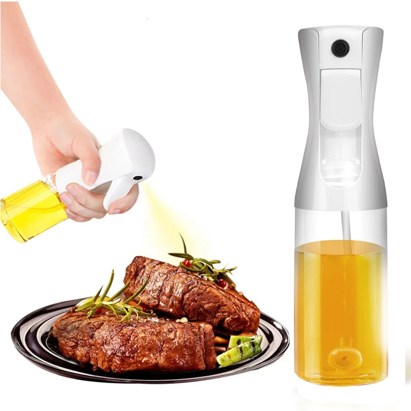 Ölsprayflasche zum Kochen von Küchen Olivenöl -Sprühgerät zum Camping BBQ Backessig Sojasauce 200 ml 300 ml