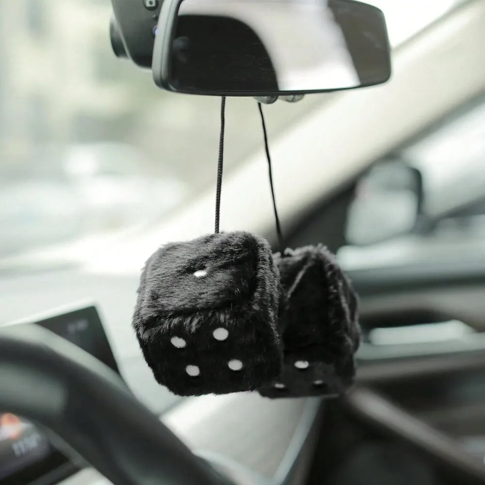 Würfel Design Auto hängen Ornament Retro Auto Spiegel hängen Zubehör für Auto Dekoration