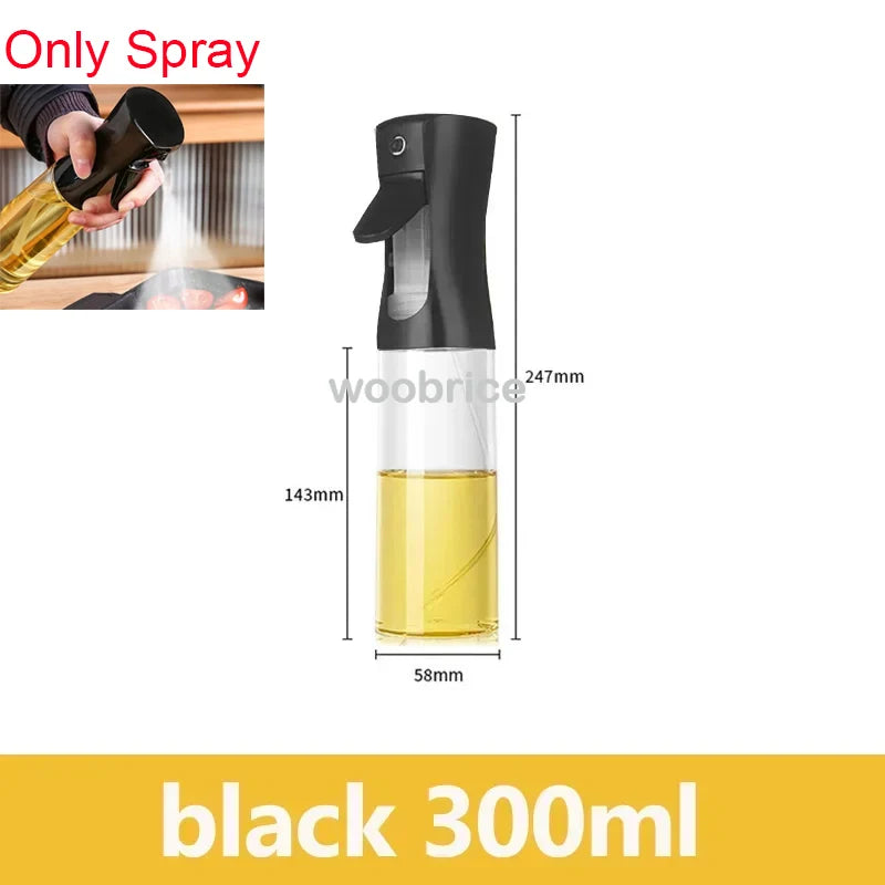 2-in-1-Küchenspray-Ölspender, Ölsprüher, Polierer oder nur Spray für Luftfritteuse, Salat, Grillen, Braten, Kochen, Küchenzubehör
