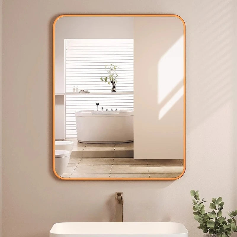 Badezimmer Luxus Spiegel Moderne Designer Ästhetische Nette Chinesische Rechteck Spiegel Mode Universal Dekoracyjne Lustra Room Decor