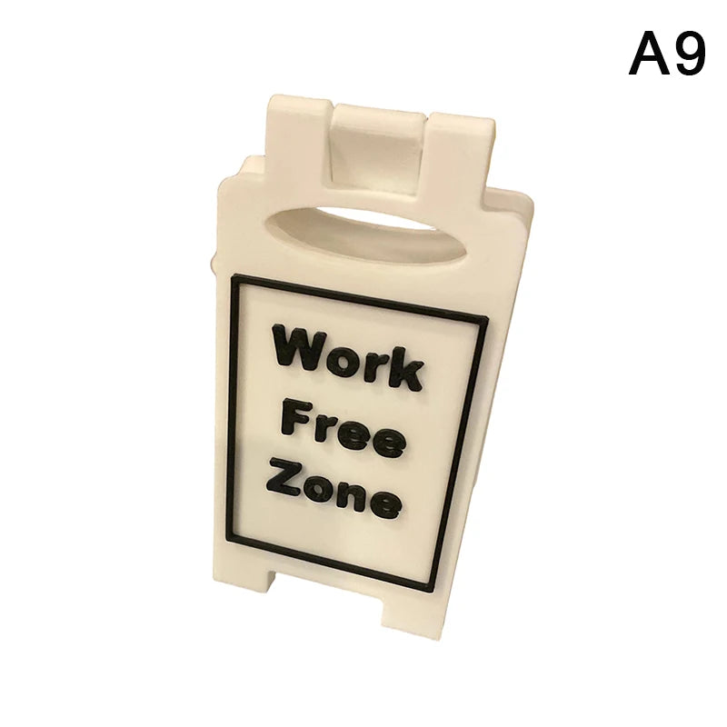 Humorvolles Büro-Schreibtischschild – „Kaffee, dünne Arbeit“ „Busy“ Home Office Desktop-Dekoration Unisex Kollegen-Geschenk, multifunktional