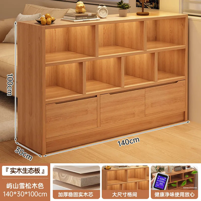 Mobile Librero Wohnzimmerschränke Design Aufbewahrungsorganizer Vitrine Weinschrank Bücherschrank Vorratsschrank Trendige Möbel