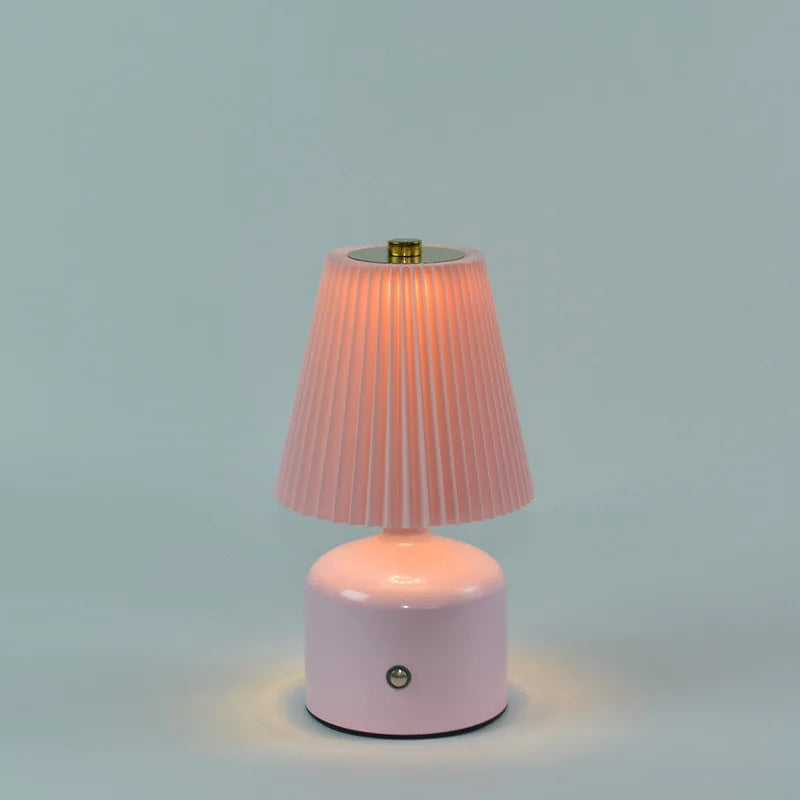 Nachttischlampe Schlafzimmer Kleine Nachtleuchte Homestay Atmosphärenlicht LED-Licht mit Einstellbarer Helligkeit Umgebungsdekoration