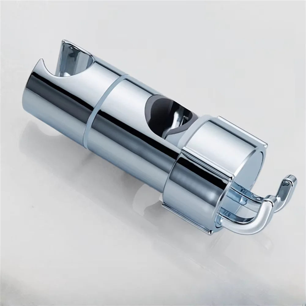ABS Einstellbare Dusche Kopf Halter Dusche Halter Clamp Duschkopf Schiene Rutsche Halterung Bad Zubehör Rotation Haken Design