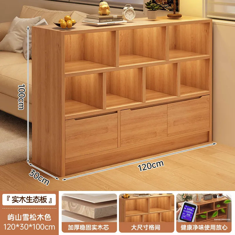 Mobile Librero Wohnzimmerschränke Design Aufbewahrungsorganizer Vitrine Weinschrank Bücherschrank Vorratsschrank Trendige Möbel