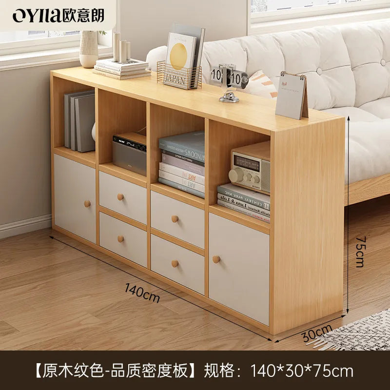 Mobile Librero Wohnzimmerschränke Design Aufbewahrungsorganizer Vitrine Weinschrank Bücherschrank Vorratsschrank Trendige Möbel