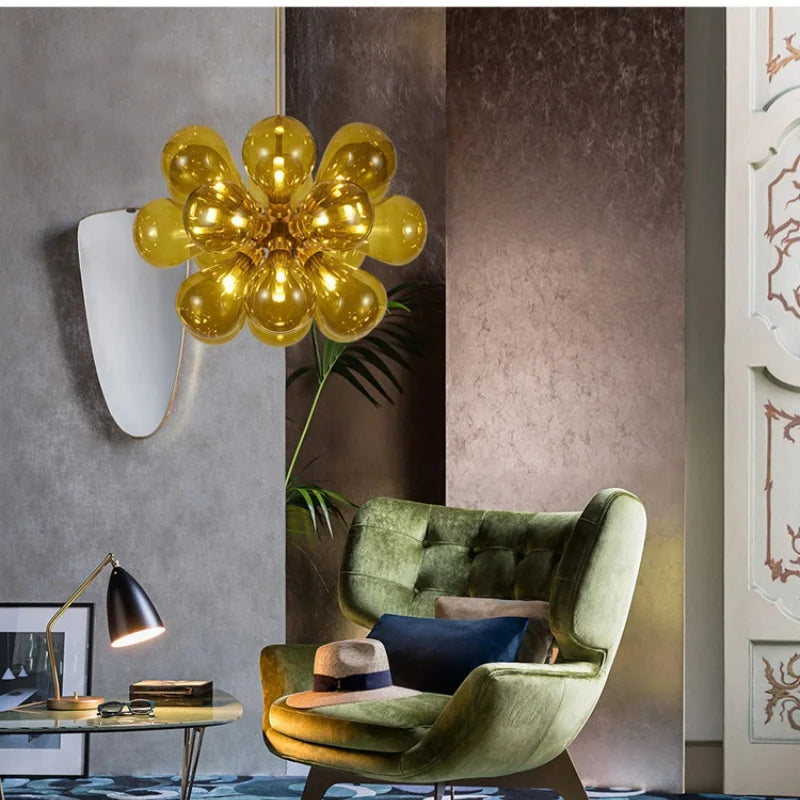 Neue Kinderzimmer Schlafzimmer Designer Glas Kronleuchter Moderne Minimal Wohnzimmer Restaurant Anhänger Lampe Wohnkultur LED Licht