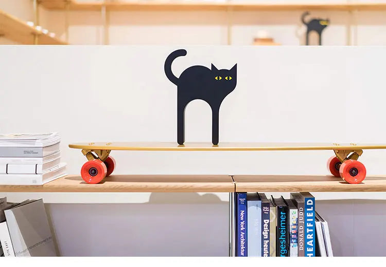 Schwarze Katze Dekoration Wand Desktop nordischen Ins Stil kreative Zuhause modernen Stil Schlafzimmer Wohnzimmer Couch tisch Wohn accessoires