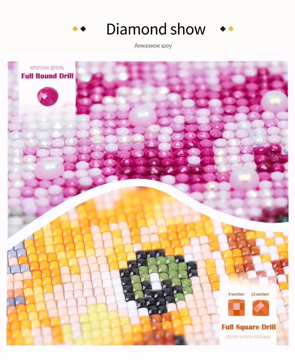 Diy Diamant Malerei Bibliothek Landschaft voller Diamant Mosaik Kunst Strass Landschaft Home Dekoration