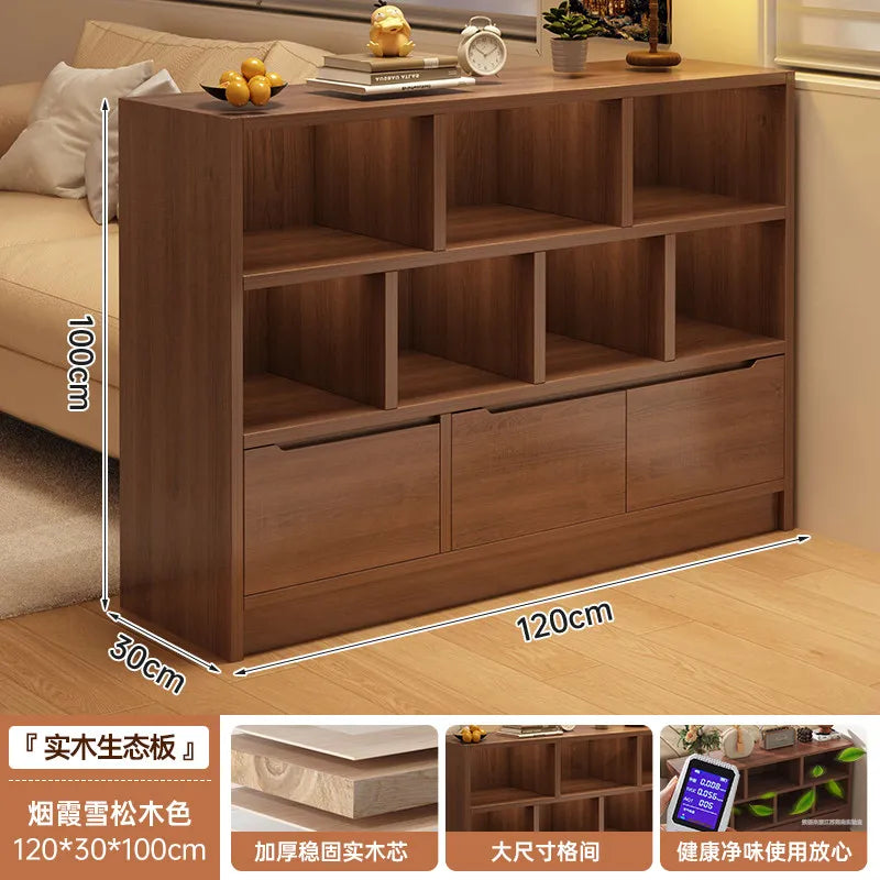 Mobile Librero Wohnzimmerschränke Design Aufbewahrungsorganizer Vitrine Weinschrank Bücherschrank Vorratsschrank Trendige Möbel