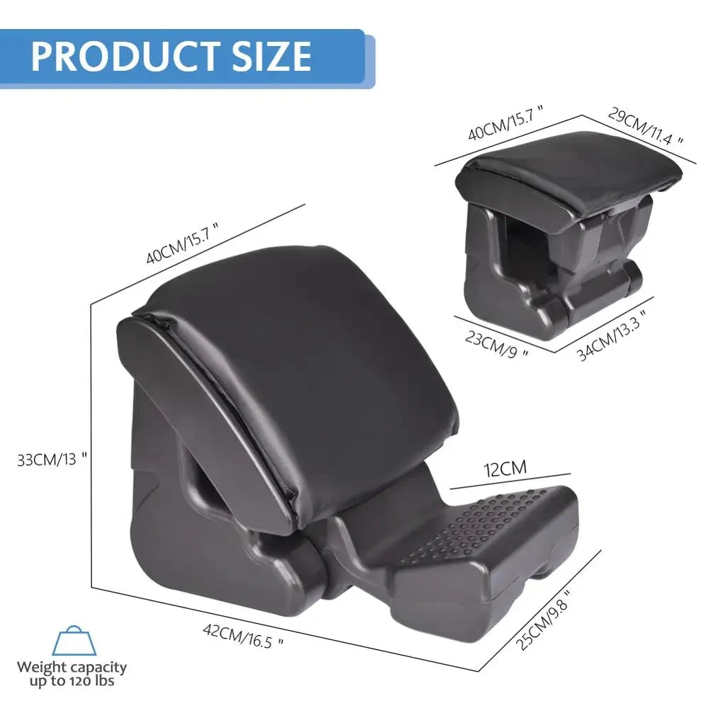 Home Office unter dem Schreibtisch, Auto-Fußstütze, ergonomischer Fußhocker, winkelverstellbare Fußstütze mit 3 Funktionsmodi