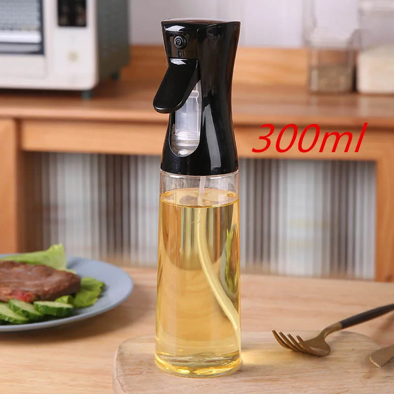 Oil Spray Bottle Spray Household Kitchen Spray Olive Oil Grill Fat Control Food Grade Glass Oil Spray Pot