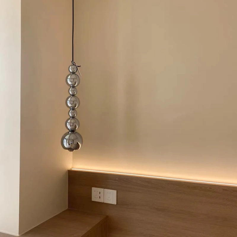 Nordische moderne Schlafzimmer Nacht Multi Ball Pendel leuchte kreative Wohnzimmer Restaurant Bar Küche Kürbis Hängelampen Beleuchtung