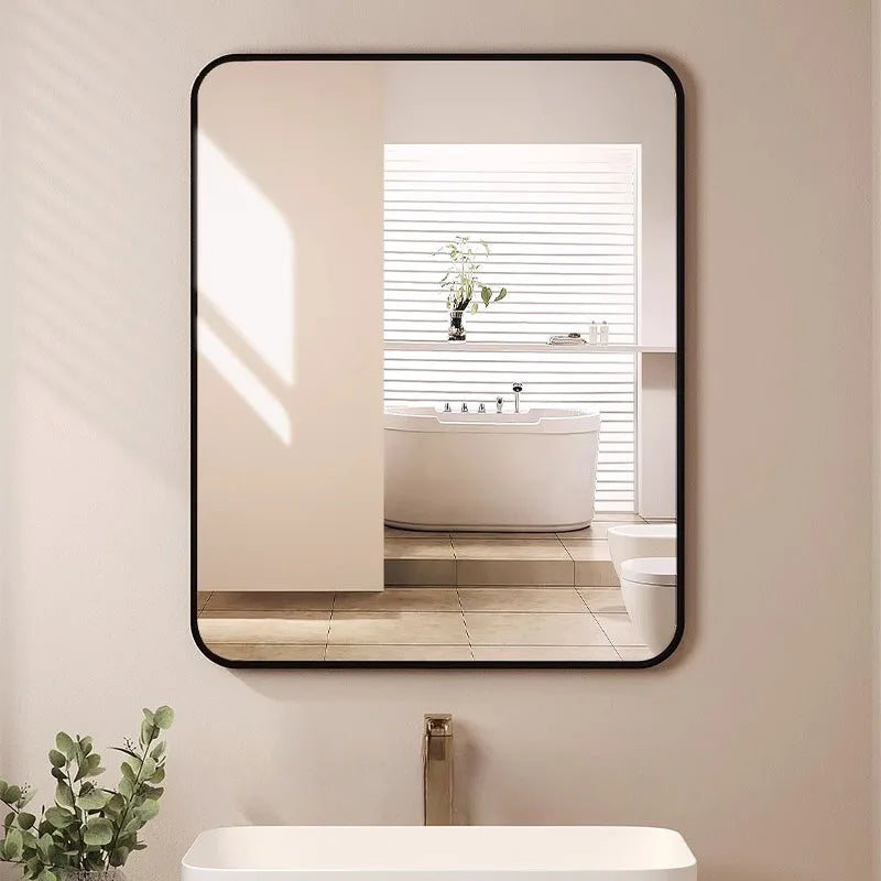 Badezimmer Luxus Spiegel Moderne Designer Ästhetische Nette Chinesische Rechteck Spiegel Mode Universal Dekoracyjne Lustra Room Decor