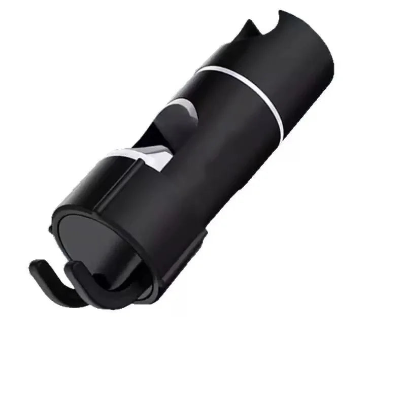 ABS Einstellbare Dusche Kopf Halter Dusche Halter Clamp Duschkopf Schiene Rutsche Halterung Bad Zubehör Rotation Haken Design