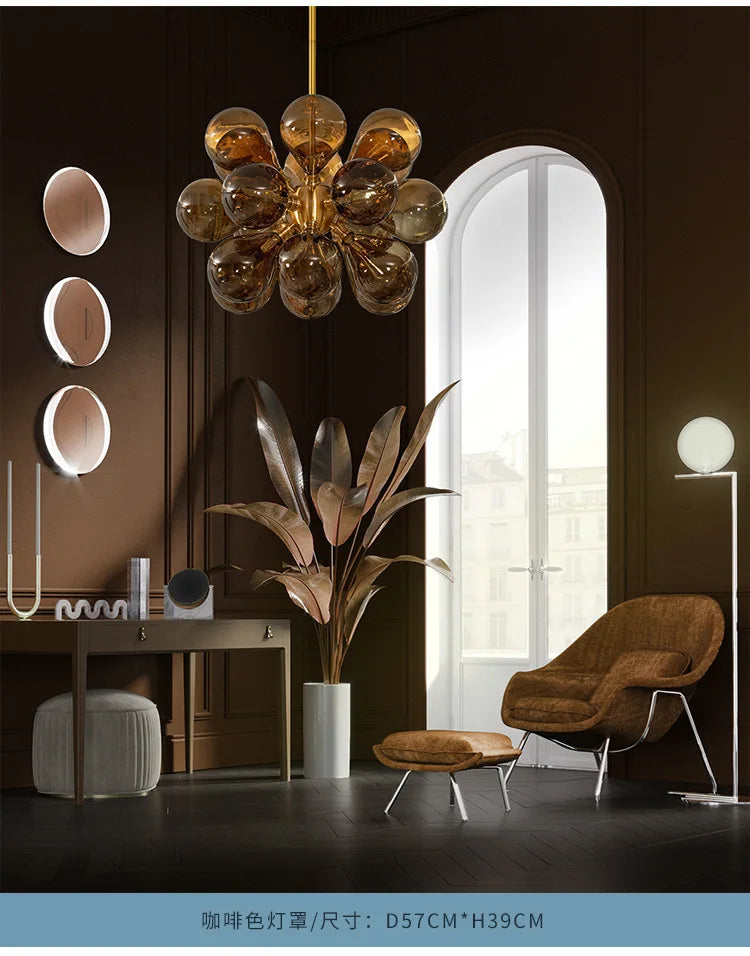 Neue Kinderzimmer Schlafzimmer Designer Glas Kronleuchter Moderne Minimal Wohnzimmer Restaurant Anhänger Lampe Wohnkultur LED Licht