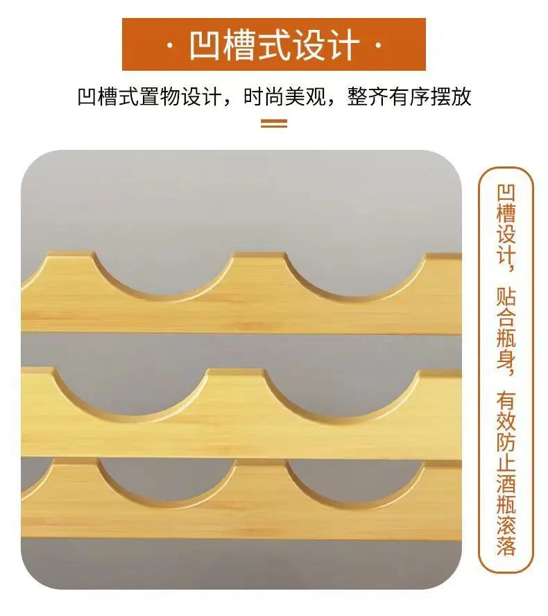 Rot WeinRack Dekoration Haushalt Gitter Wein Display Rack Tisch Kreative WeinFlasche rack Einfache wein Schrank Montieren Lagerung Rack