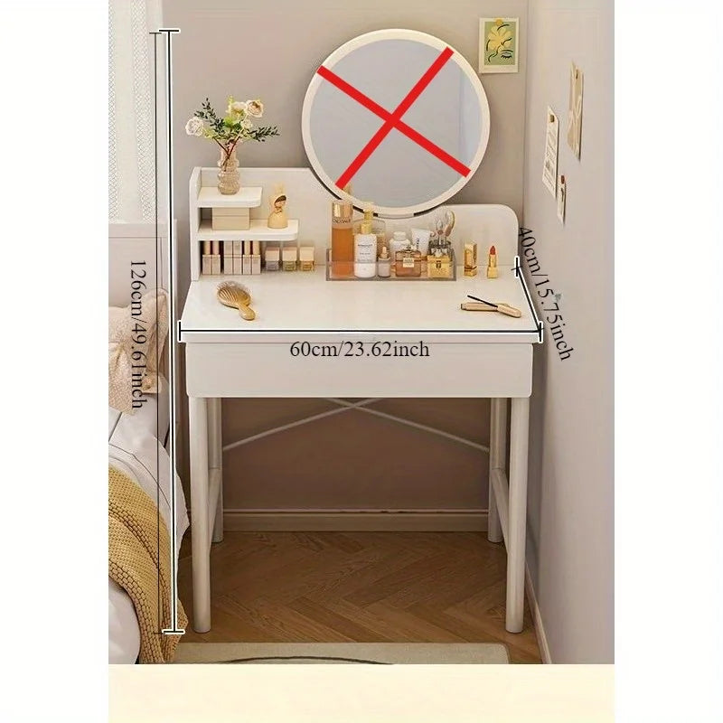 Kommode, Schlafzimmer, einfach, modern, kleine Wohnung, Schminktisch, Schminktisch, Schminktisch, klein, 2025, leicht, luxuriös, neu