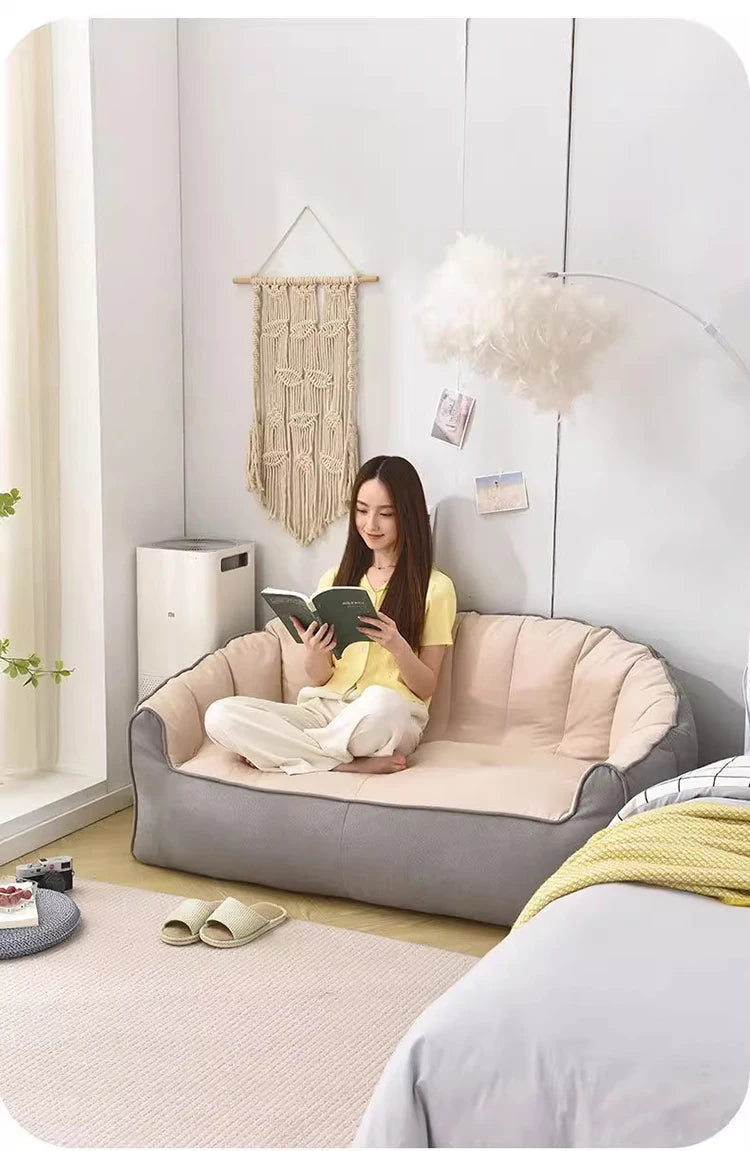 Moderne Wohnzimmersofas, bequemes, entspannendes, faules Sofa, tragbare Puffs-Sofas, Schlafzimmer, Luxus-Sofa, Inneneinrichtung, ästhetische Möbel