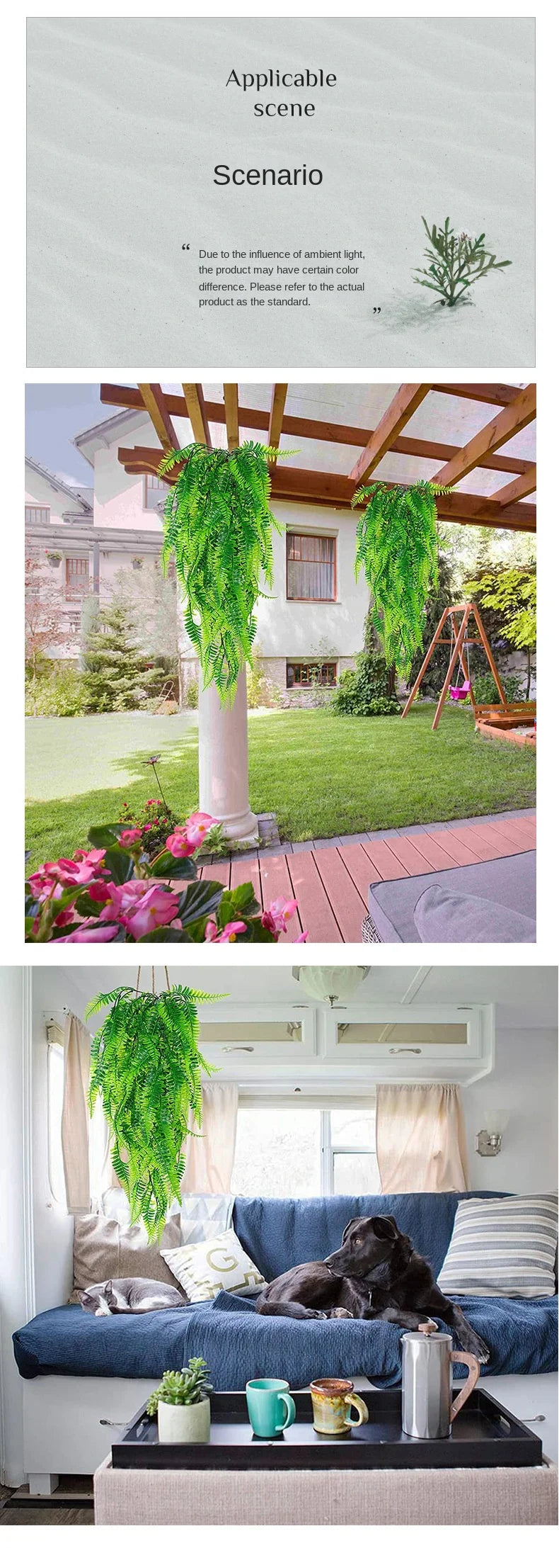 Künstliche Wandbehang, Hochzeit, Heimdekoration, künstliche Pflanze, persische Wandbehang, Ranken, hängender Efeu, dekorative grüne Pflanze