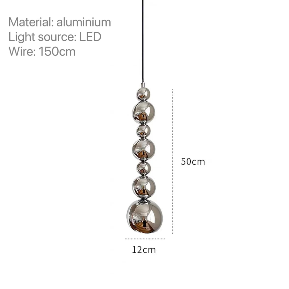Nordische moderne Schlafzimmer Nacht Multi Ball Pendel leuchte kreative Wohnzimmer Restaurant Bar Küche Kürbis Hängelampen Beleuchtung