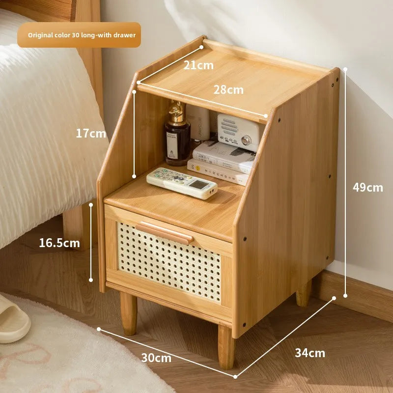 Schlafzimmer-Nachttisch, Schubladenschrank im Familien-Wohnzimmer-Stil, Snack-Aufbewahrungsschrank, Aufbewahrungsbox, Sofa-Beistelltisch