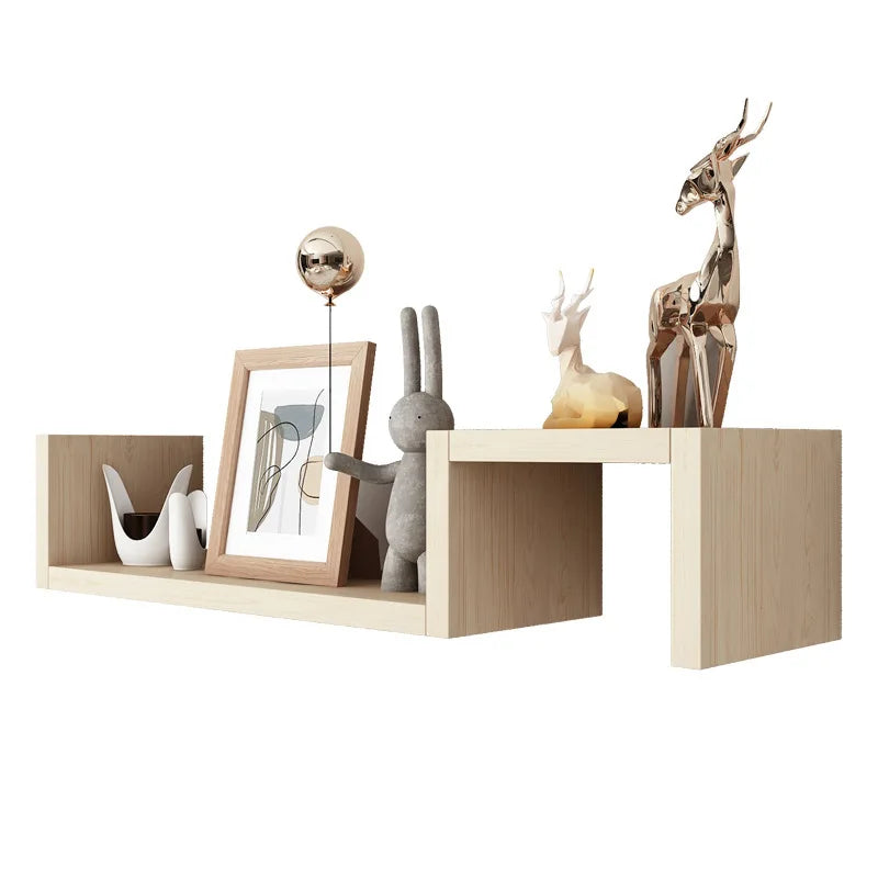 Wohnzimmer-Wanddekoration Wandregal Schlafzimmer Nachttisch Wandbehang einfache freie Kombination personalisiertes kreatives Gitter