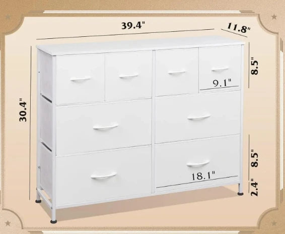 Wohnzimmer, Schrank, Flur, weiß, Schlafzimmermöbel, breiter Stahl, Aufbewahrungsorganisation, Kommode, Kommode, Schubladen