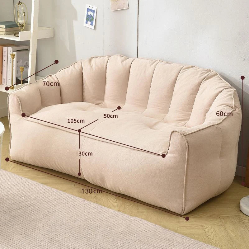 Moderne Wohnzimmersofas, bequemes, entspannendes, faules Sofa, tragbare Puffs-Sofas, Schlafzimmer, Luxus-Sofa, Inneneinrichtung, ästhetische Möbel
