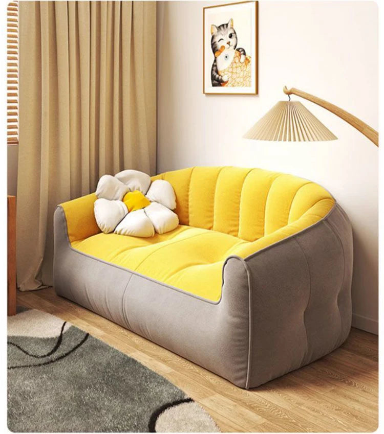 Moderne Wohnzimmersofas, bequemes, entspannendes, faules Sofa, tragbare Puffs-Sofas, Schlafzimmer, Luxus-Sofa, Inneneinrichtung, ästhetische Möbel