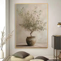 Art Deco Retro Blumenvase Leinwand Wandkunstdruck, rahmenloses modernes abstraktes Blumenposter für Heimdekoration, ästhetische Raumdeko