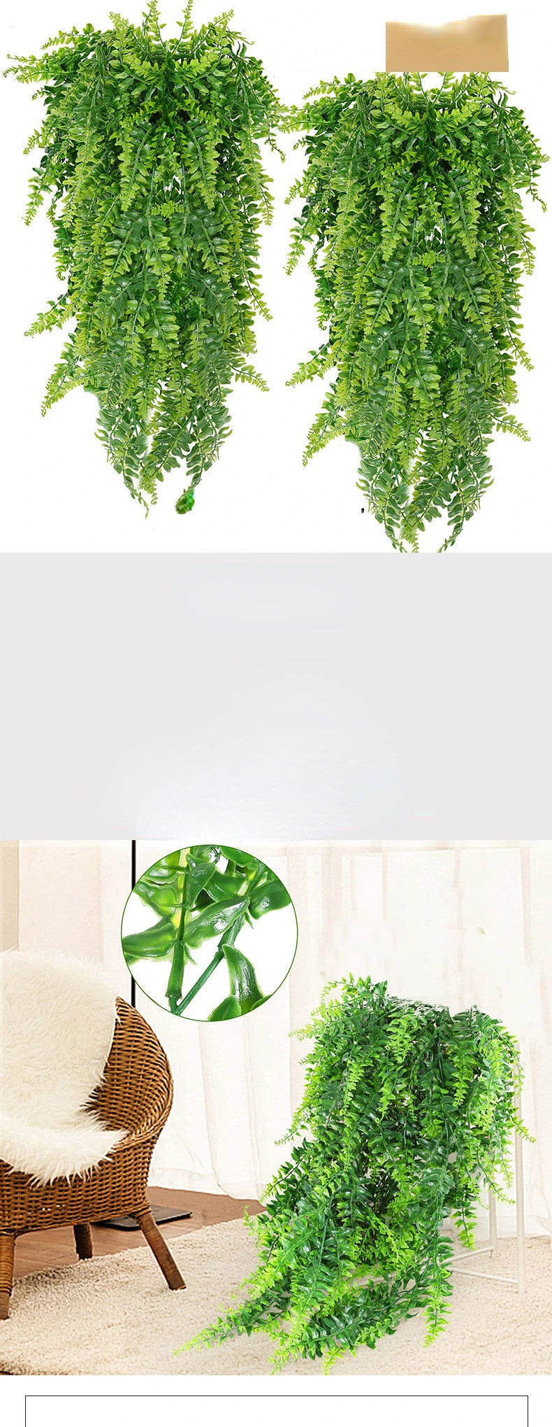 Künstliche Wandbehang, Hochzeit, Heimdekoration, künstliche Pflanze, persische Wandbehang, Ranken, hängender Efeu, dekorative grüne Pflanze