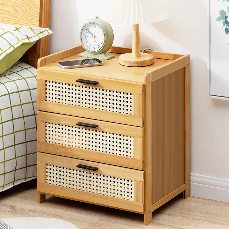 Schlafzimmer-Nachttisch, Schubladenschrank im Familien-Wohnzimmer-Stil, Snack-Aufbewahrungsschrank, Aufbewahrungsbox, Sofa-Beistelltisch