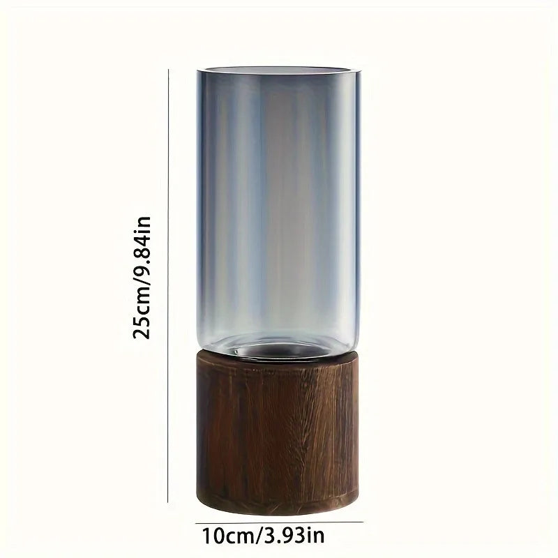 Licht Luxus Einfache Retro Vase Dekoration Kreative Primäre Farbe Glas Wasser Pflegende Vase Wohnzimmer Tisch Dekoration