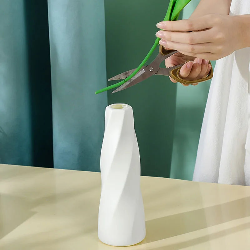 Einfache Vase Dekoration Wohnzimmer Blume Anordnung Vase Esstisch Licht Luxus Stil Vase Hause Getrocknete Blumen Lagerung Flasche