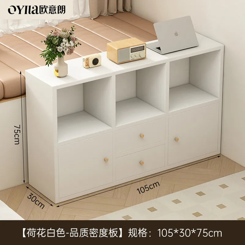 Mobile Librero Wohnzimmerschränke Design Aufbewahrungsorganizer Vitrine Weinschrank Bücherschrank Vorratsschrank Trendige Möbel