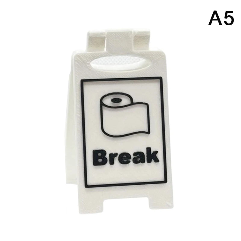 Humorvolles Büro-Schreibtischschild – „Kaffee, dünne Arbeit“ „Busy“ Home Office Desktop-Dekoration Unisex Kollegen-Geschenk, multifunktional