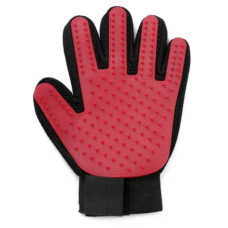 Silikon-Haustierpflegehandschuhe, Katzenhaarbürste und Kammhandschuhe zum Baden von Hunden, Reinigung, Haarentfernung für Hunde, Zubehör für den Tiergebrauch