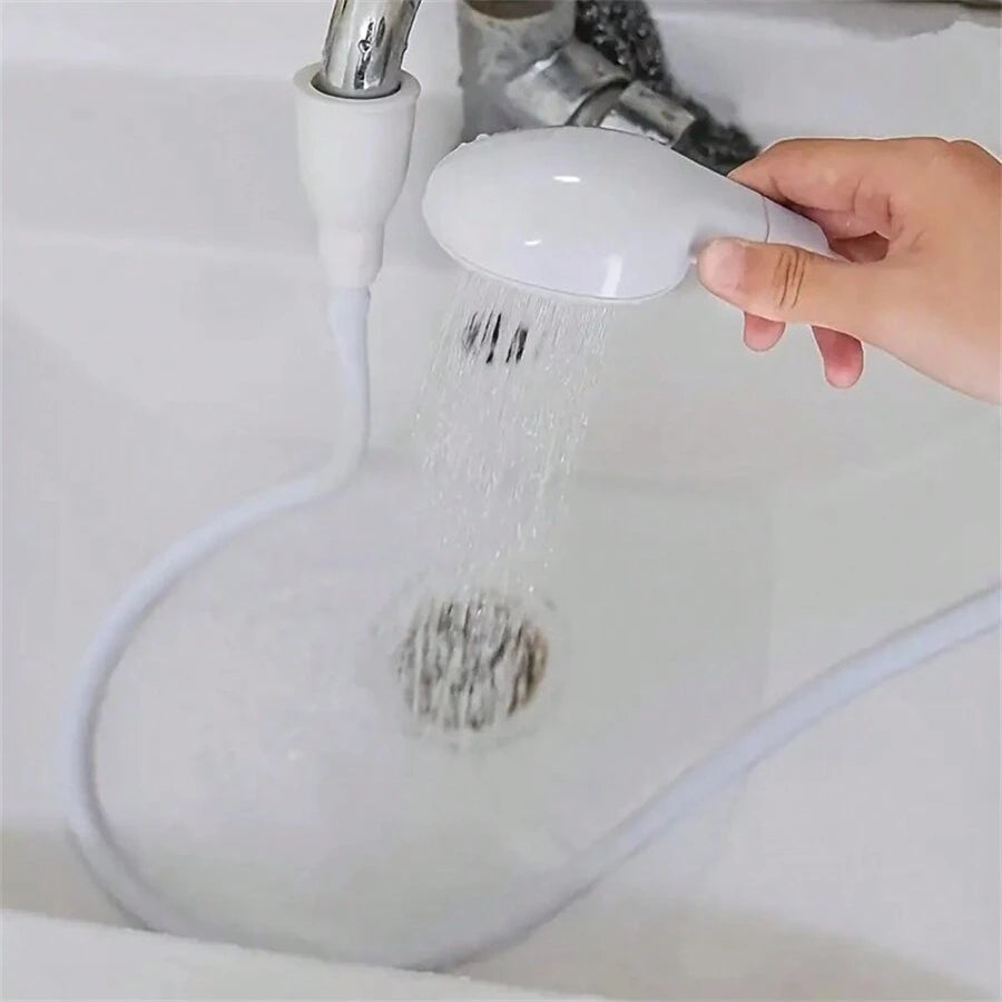 Multifunktionale Wasserhahn Dusche Sprinkler Abflussfilter Schlauch Waschbecken Waschkopf Dusche Extender Badezimmer Haustier Bad Reinigungsmittel