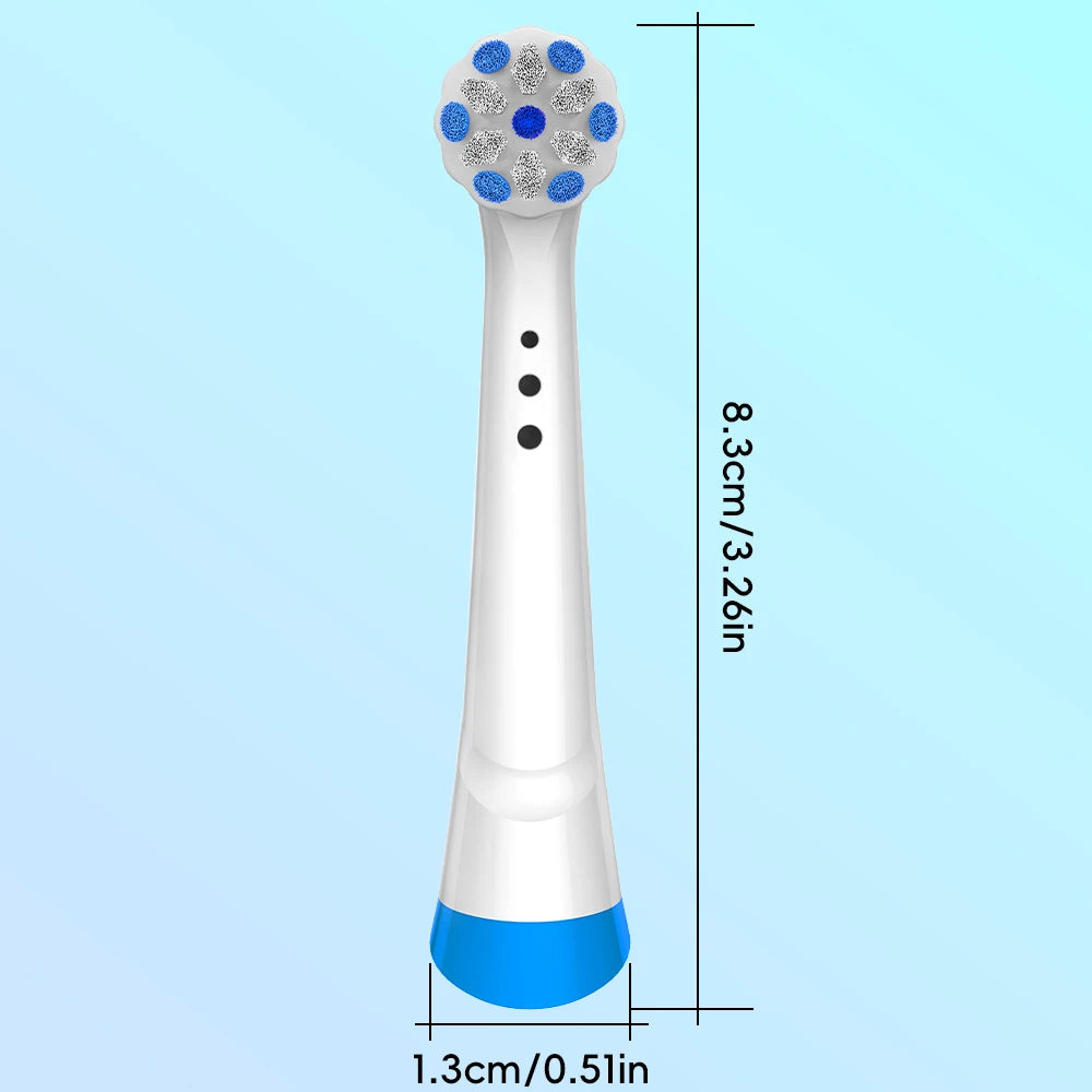 4 8 12er-Pack Zahnbürstenköpfe, kompatibel mit Oral B iO 2/3/4/5/6/7/8/9/10 Serie Ersatzbürstenköpfen für elektrische Zahnbürsten