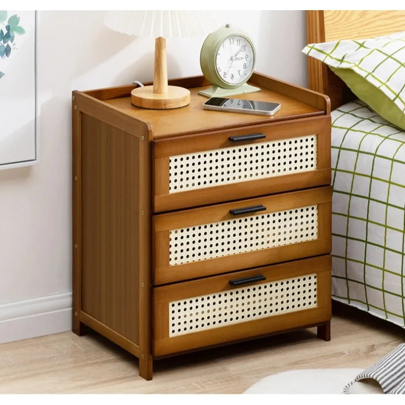 Schlafzimmer-Nachttisch, Schubladenschrank im Familien-Wohnzimmer-Stil, Snack-Aufbewahrungsschrank, Aufbewahrungsbox, Sofa-Beistelltisch