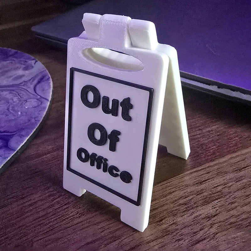 Humorvolles Büro-Schreibtischschild – „Kaffee, dünne Arbeit“ „Busy“ Home Office Desktop-Dekoration Unisex Kollegen-Geschenk, multifunktional